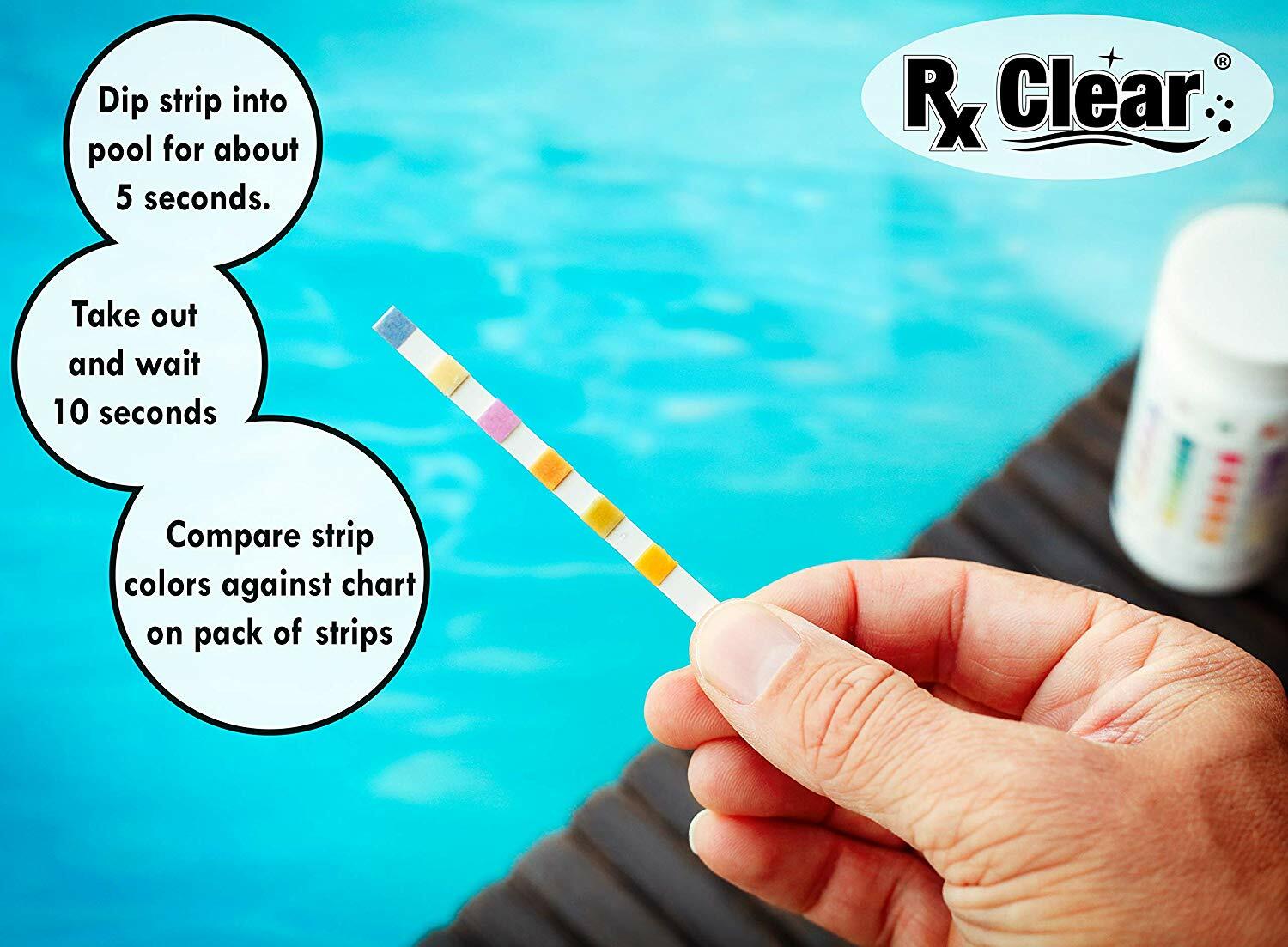 Rx Clear pH Plus Increaser Granular Soda Ash Chemical For Swimming Pool – 25 lbs