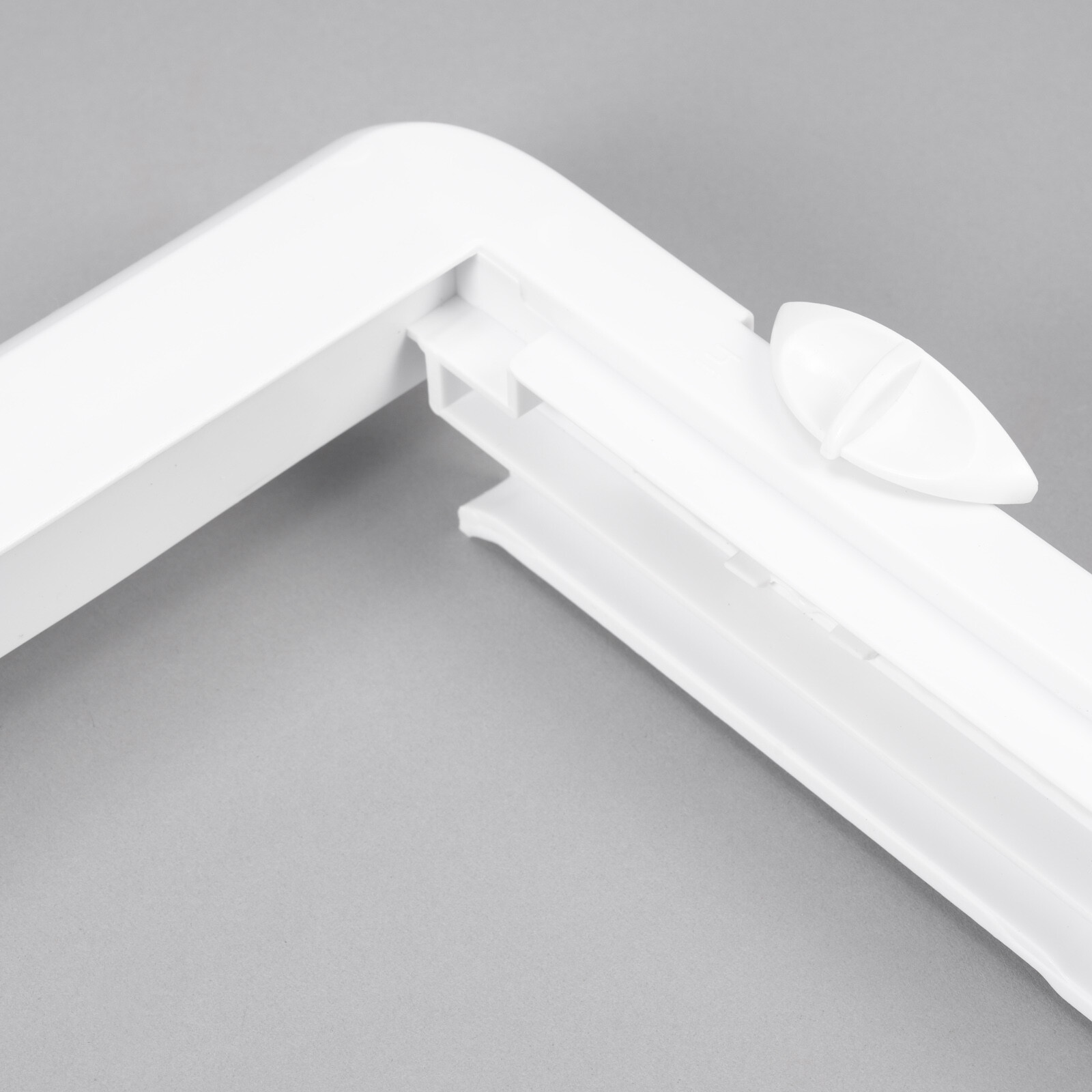 White Crisper Drawer Cover Frame Fit For Frigidaire Refrigerator 240364787 New