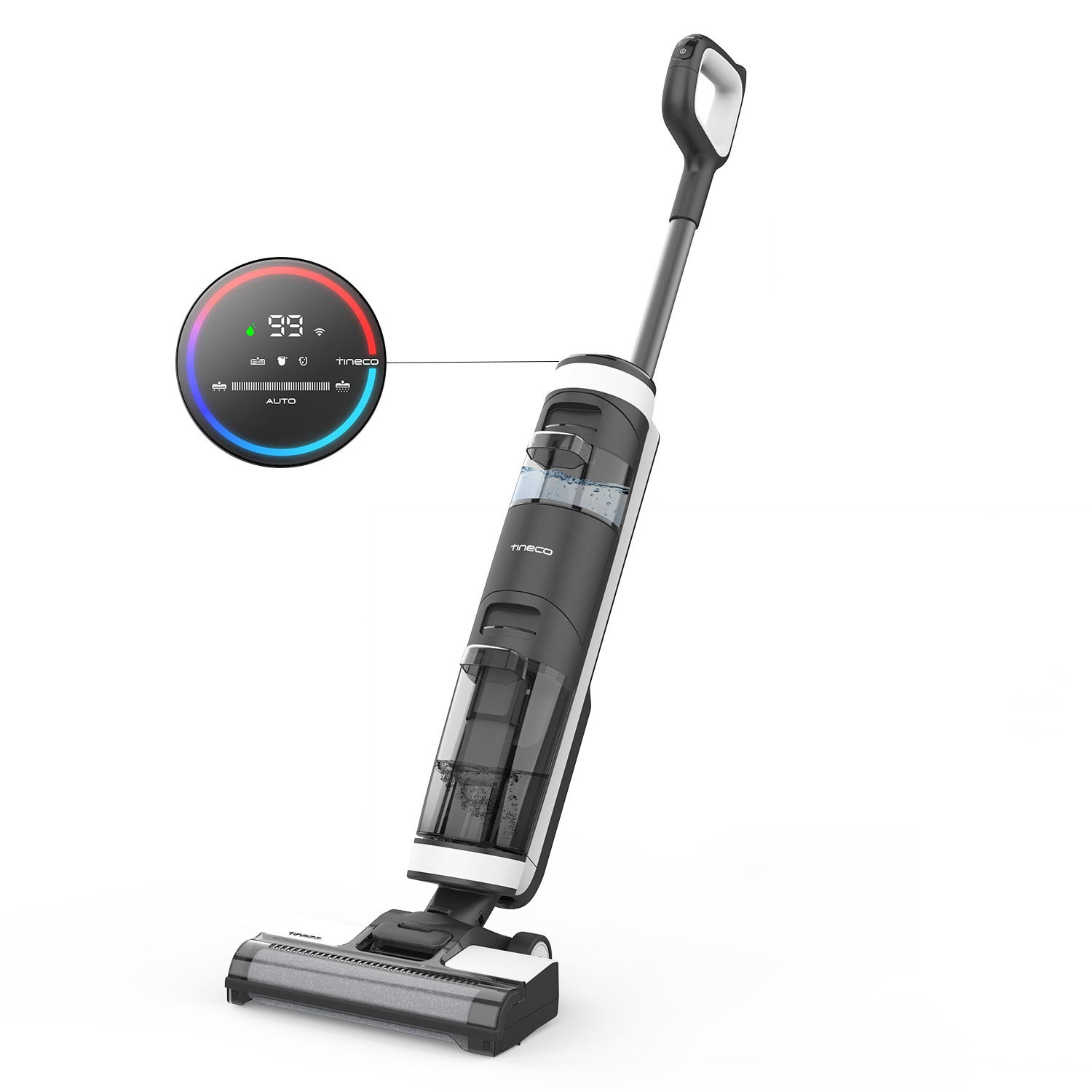 Tineco Floor One S3 Smart Cordless All-in-One Vacuum Cleaner, Self-Cleaning
