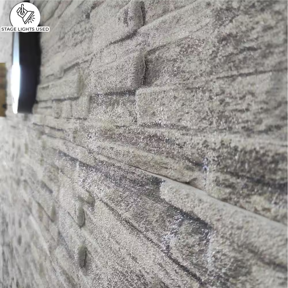 Falkirk Uffcott 39.4 In. X 9.8 In. Grey Faux Ancient Brick Styrofoam 3D Decorati