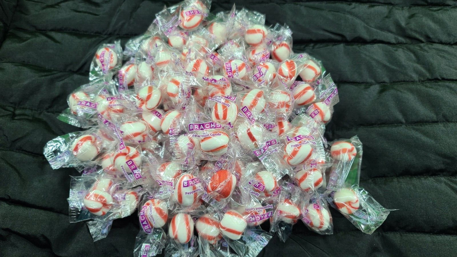 Bob’s Sweet Stripes 8oz ~ soft mint Bobs candy peppermint ~ Half Pound Sweets