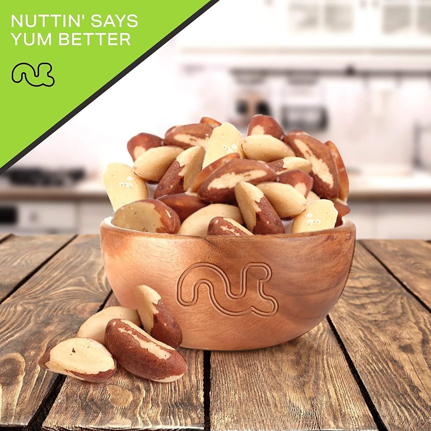 Brazil Nuts Roasted & Salted – No Shell, Whole
