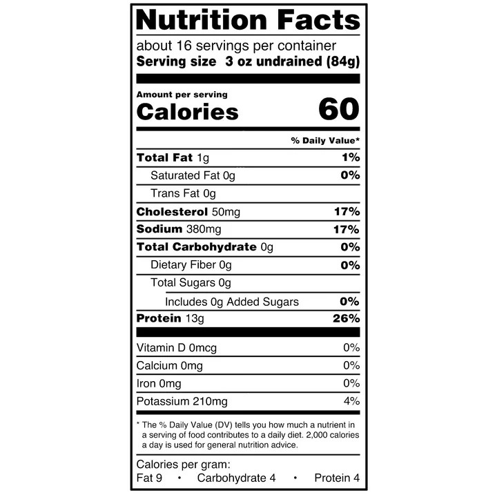 Great Value Chunk Chicken Breast, 12.5 Ounce Can (4 Pack)
