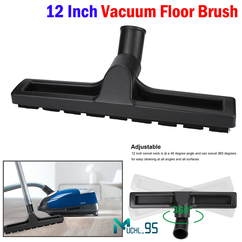 Universal 12″ Vacuum Cleaner Attachment Floor Brush Tool 1.25″ 32mm Replacement