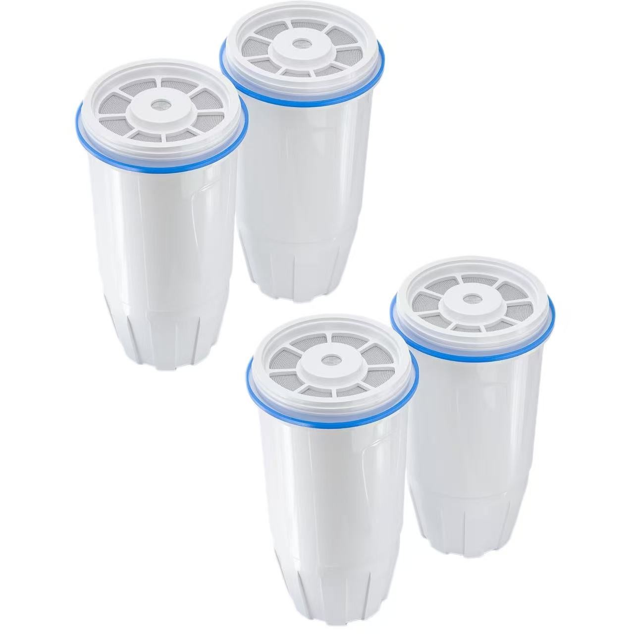 Water Filter Replacement Fit for Zero Pitcher and Dispenser ZR-001 ZR-017 4 Pack
