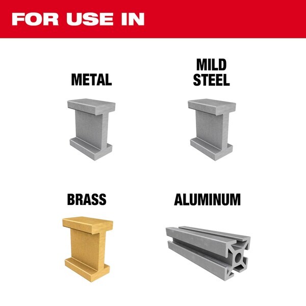 Milwaukee Tool 49-57-5141 Straight Flute Tap, M7x1, 2.5 In