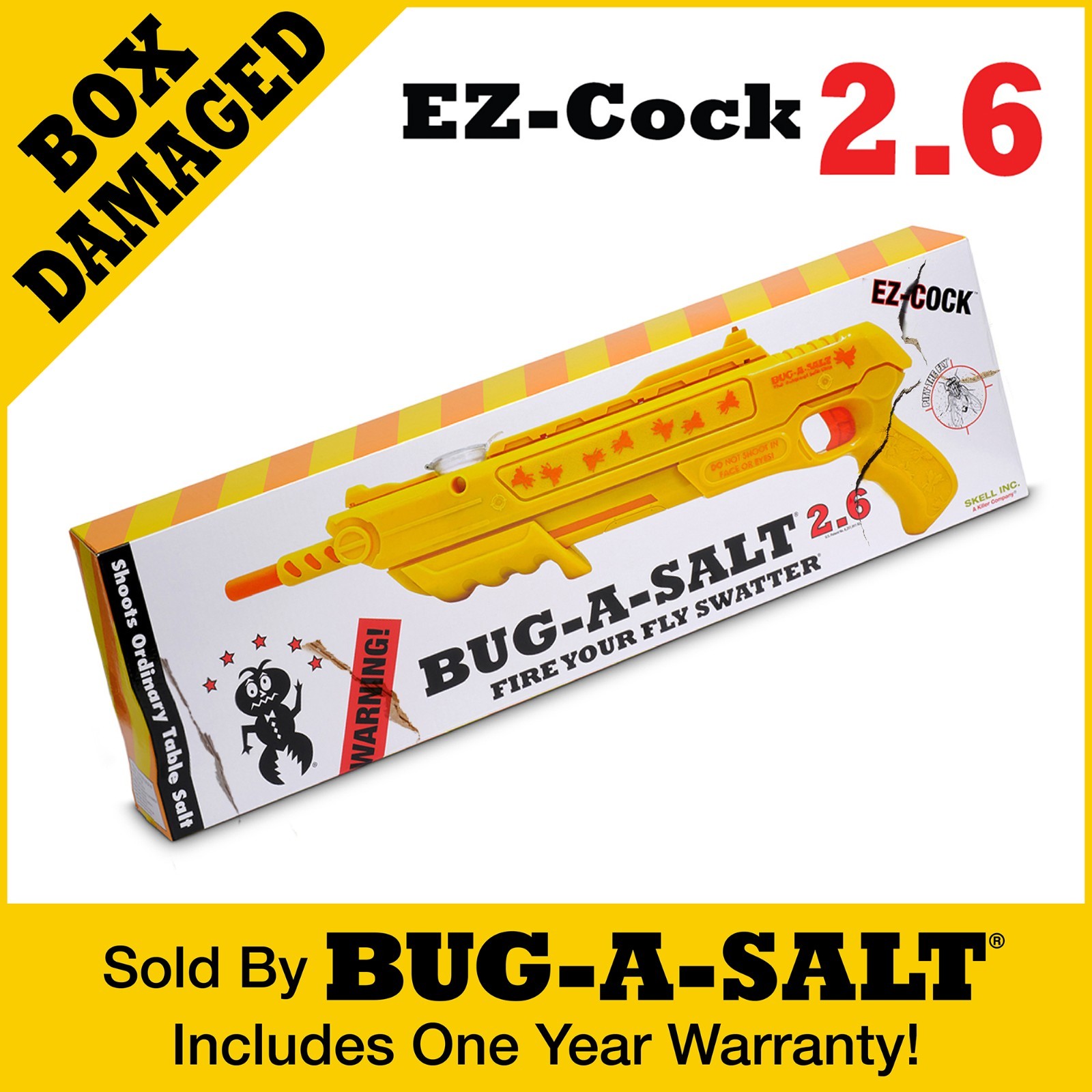 Damaged Box BUG-A-SALT EZ-COCK 2.6