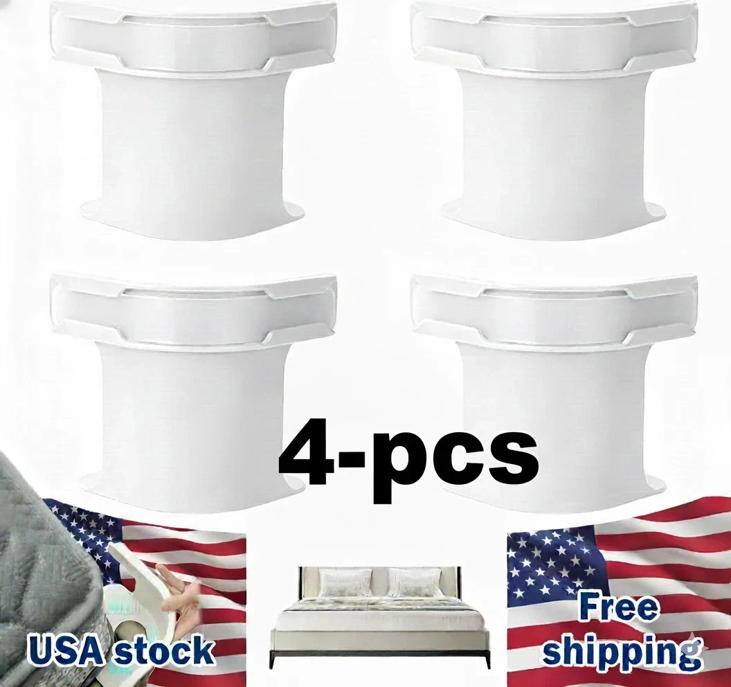 Bed Sheet Corner Holder – Heavy Duty All Mattress Fitted No more-Slip Sheets