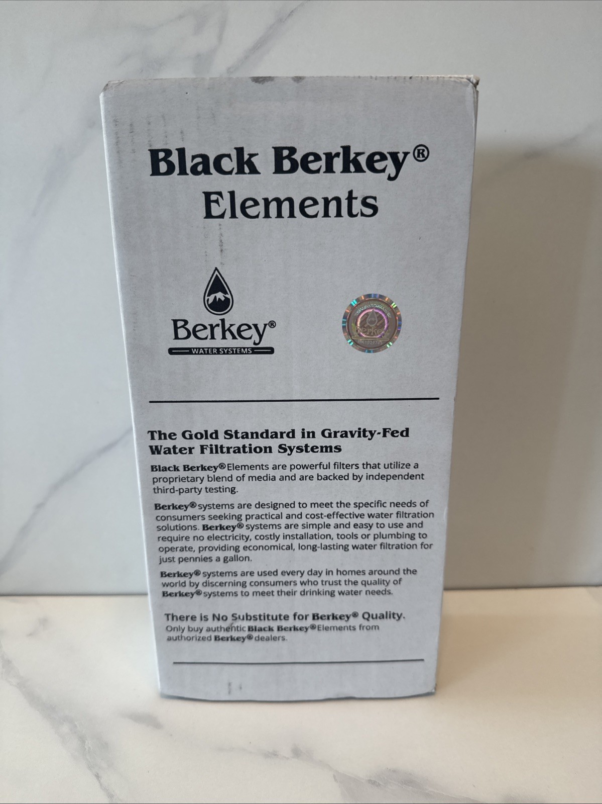 BERKEY Water Systems Black Berkey Elements Purification Filtration Pack of 2 New
