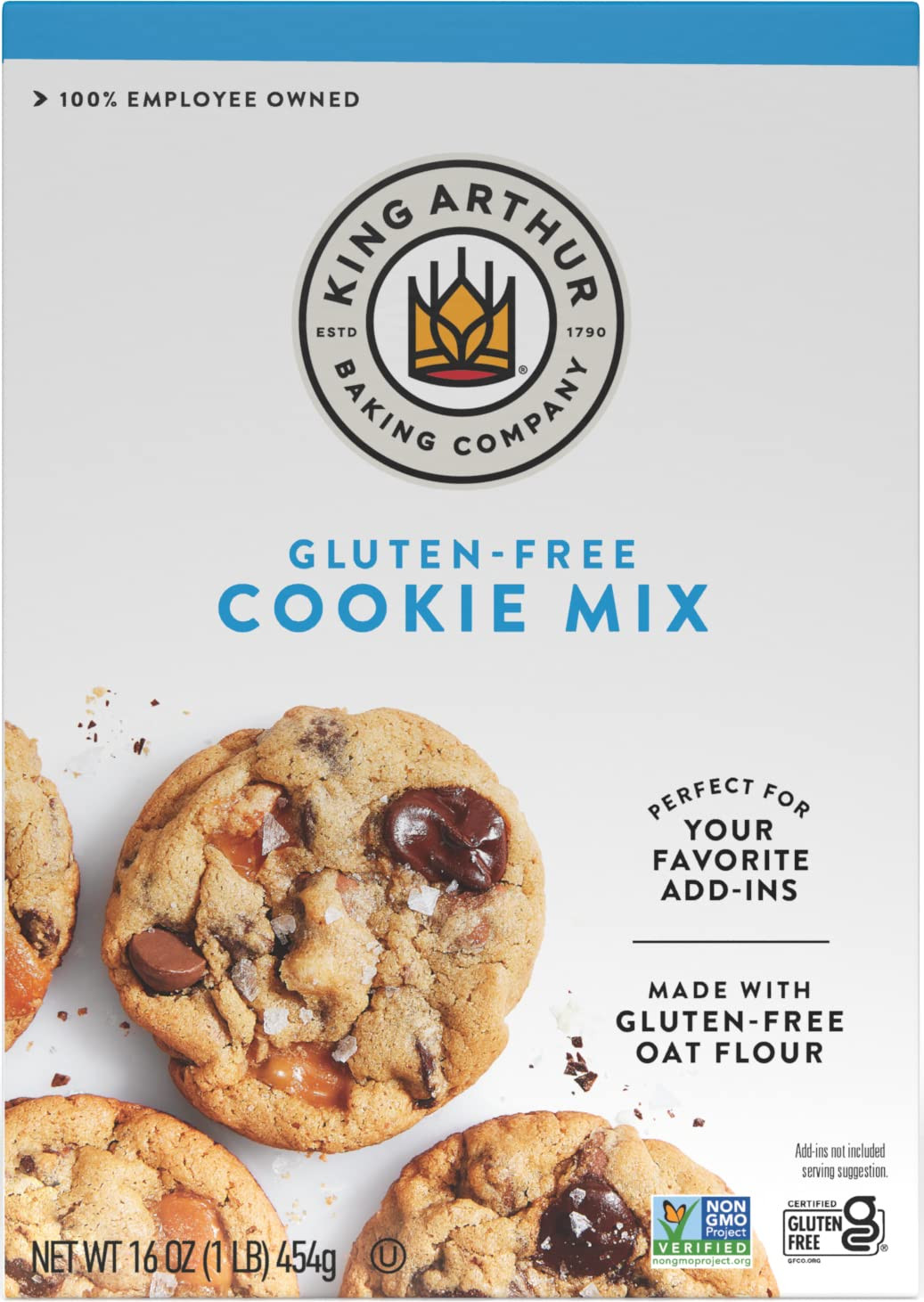 King Arthur Gluten-Free Cookie Mix, Non-Gmo Project Verified, Certified Kosher,