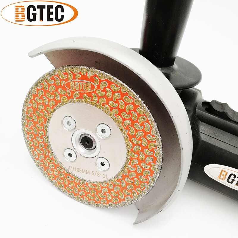 4-9 in Diamond Cutting Disc Grinding Electroplated Saw Blade for Marble Granite