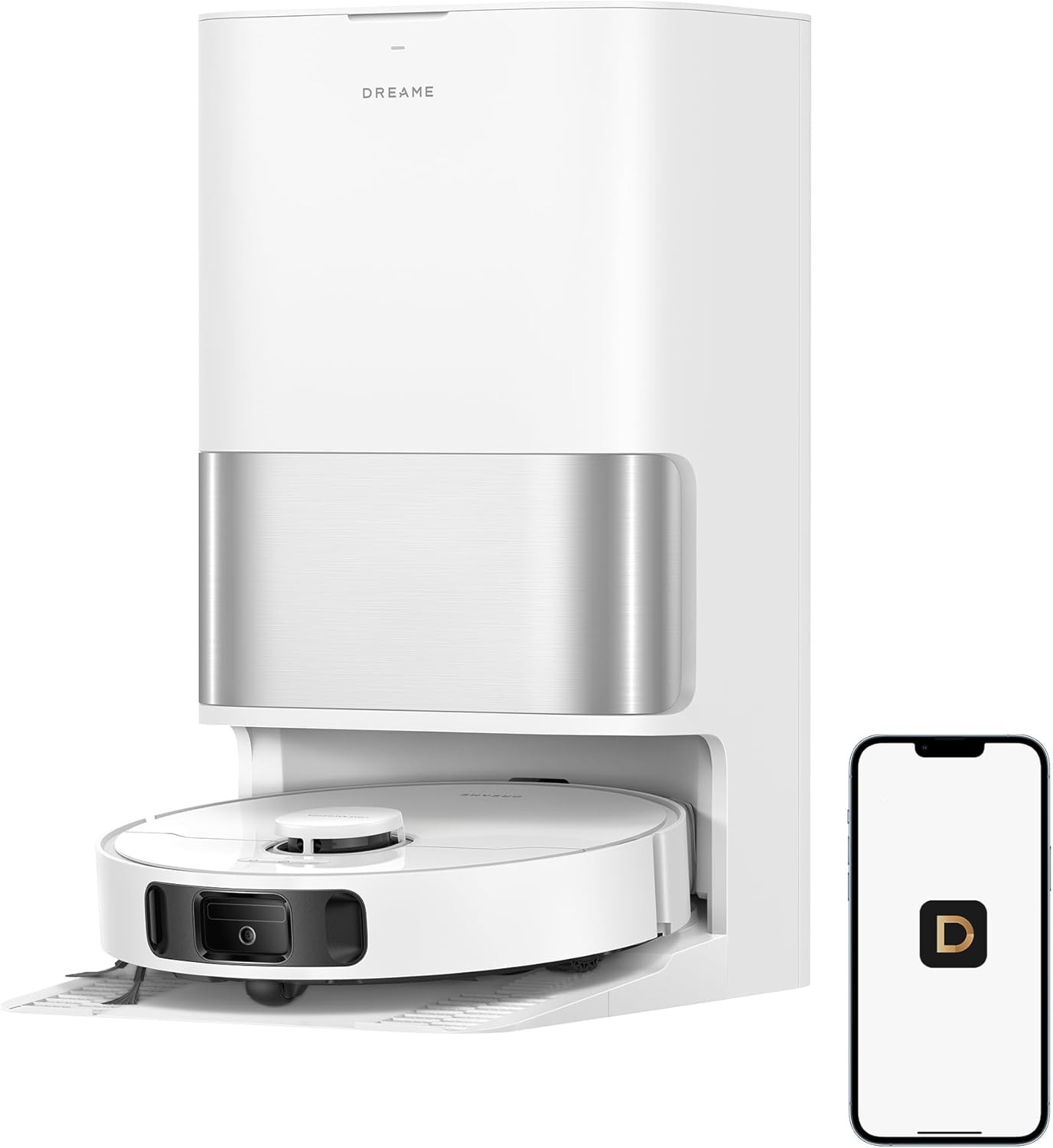 DREAME D30 Ultra Robot Vacuum Mop 25,000Pa 100D Auto-Empty MopExtend White ｜New