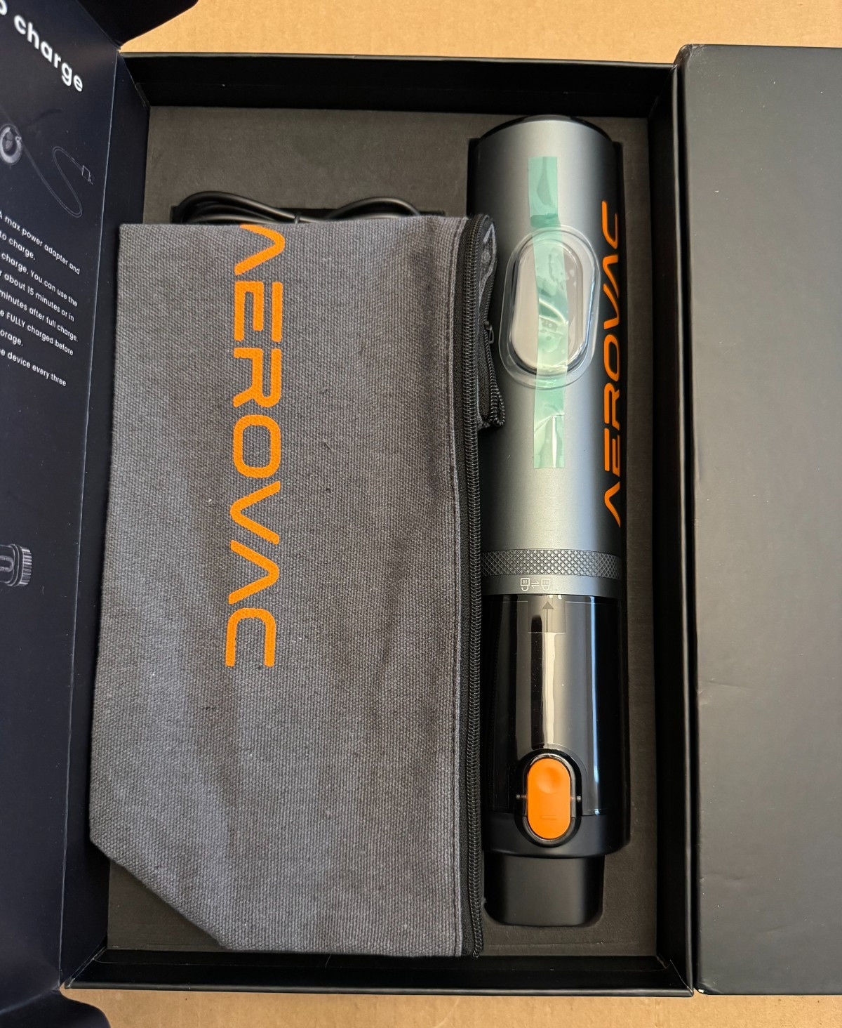 Aerovac Pro V15 Portable Vacuum Cleaner V15 PRO – GRAY – NEW / OPEN BOX