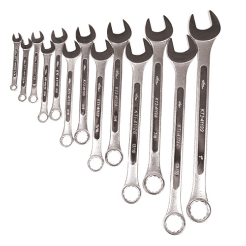 K Tool 41013 Combination Wrench Set, 13 Piece, 1/4″ to 1″, 12 Point