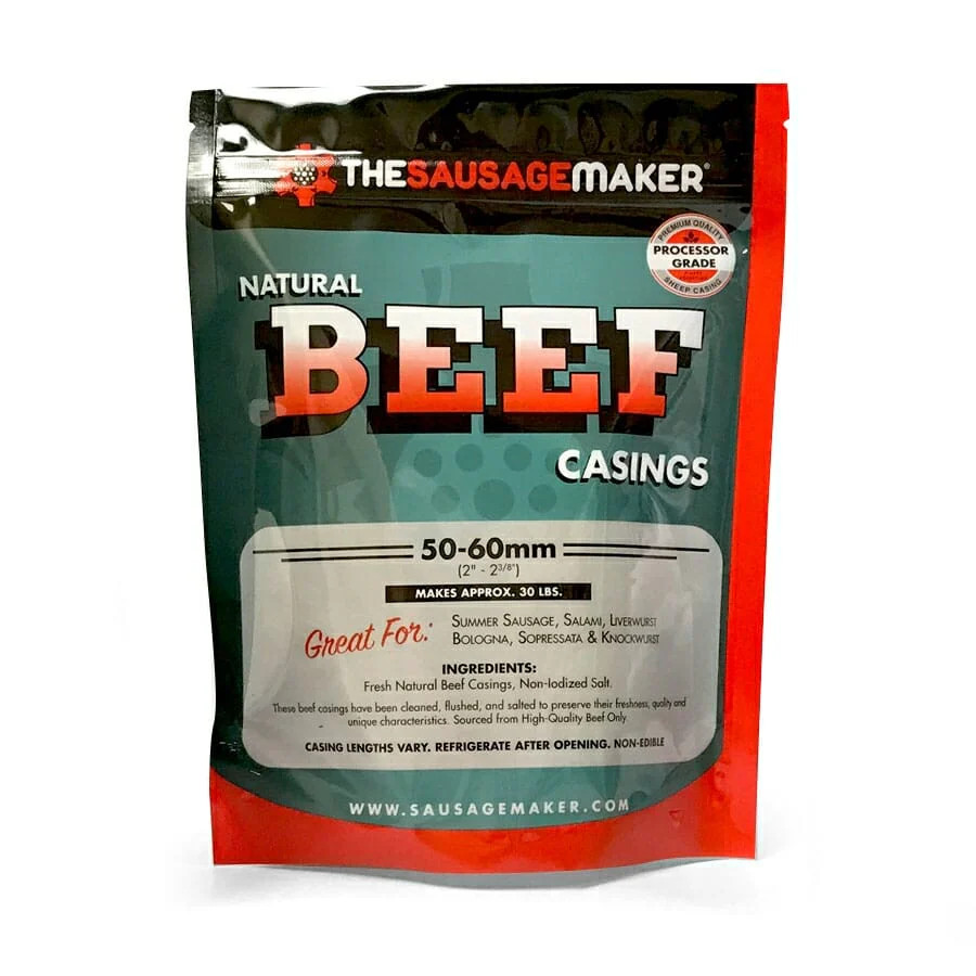 The Sausage Maker Natural Beef Casings Home Pack