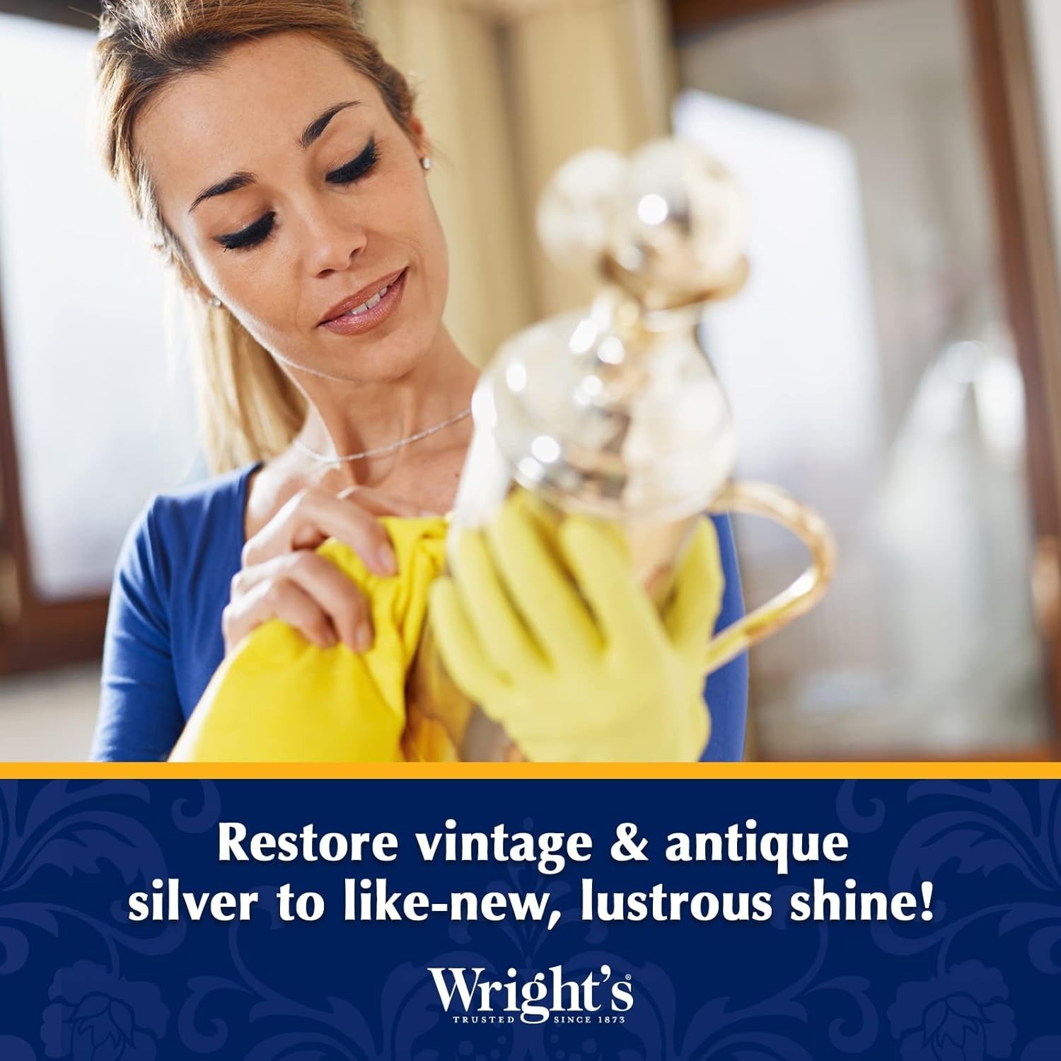 Wright’s Silver Cleaner and Polish Cream 8 Ounce