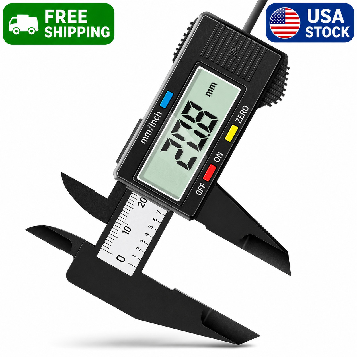 6″ 150mm Digital Caliper Micrometer LCD Gauge Vernier Electronic Measuring Tool