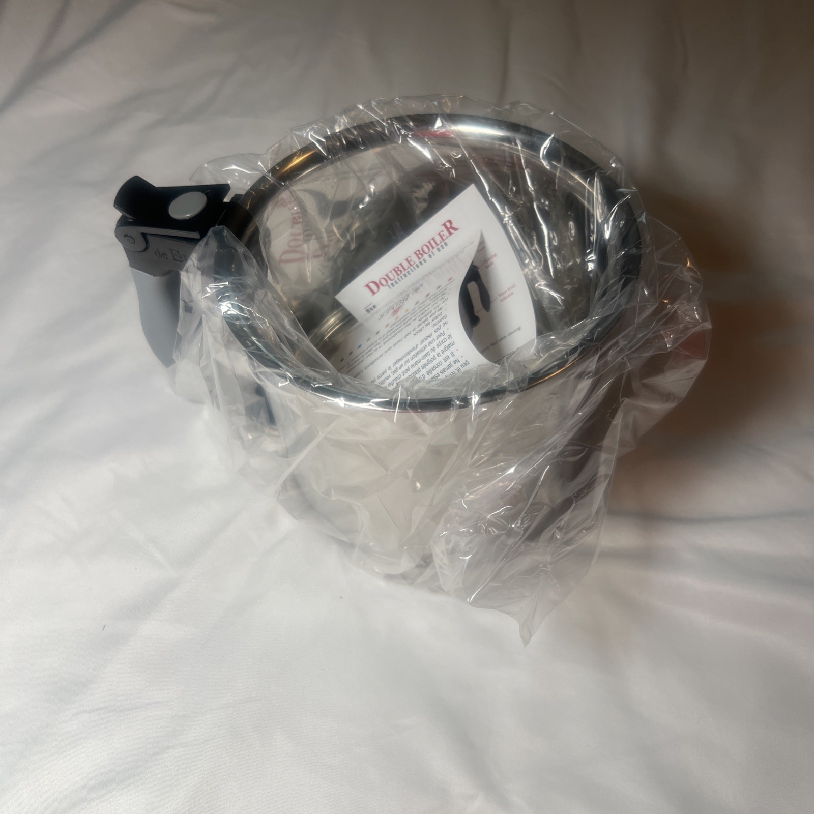 de Buyer Bain-Marie Double Boiler 1.5L INOX 18/10. Made In France NEW